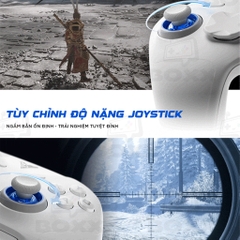 Tay Cầm Flydigi Direwolf 4 Polling Rate 1000Hz, Hall Effect, Joystick Tùy Chỉnh Lực cho Nintendo Switch, PC, Laptop