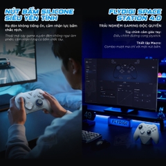 Tay Cầm Flydigi Direwolf 4 Polling Rate 1000Hz, Hall Effect, Joystick Tùy Chỉnh Lực cho Nintendo Switch, PC, Laptop