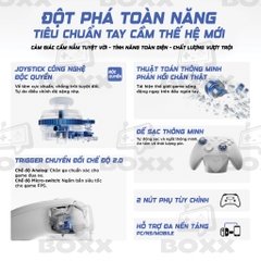 Tay Cầm Flydigi Direwolf 4 Polling Rate 1000Hz, Hall Effect, Joystick Tùy Chỉnh Lực cho Nintendo Switch, PC, Laptop