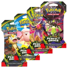Sleeved Booster Perfect Order Pokemon TCG Mega Evolution pack mới 2026
