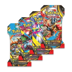 Pokemon Mega Evolution Sleeved Booster Pack full pack