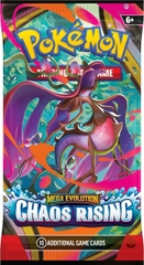Pokemon Chaos Rising booster pack new seal