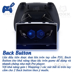 Nút bấm mặt sau Back Button tay cầm PS5 DualSense Edge Midnight Black