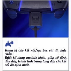 Tay cầm PS5 DualSense Edge Midnight Black tùy chỉnh profile nút bấm