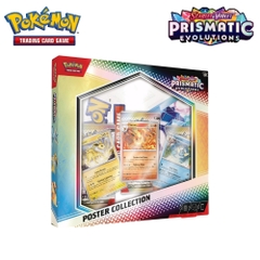 pokemon prismatic evolutions poster collection chính hãng