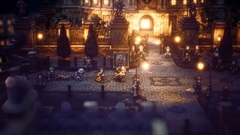 Bối cảnh thị trấn lung linh huyền ảo trong Octopath Traveler