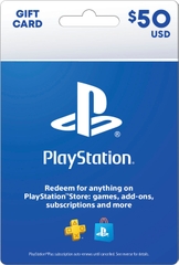 PlayStation Store Gift Card US (Thẻ nạp PSN)