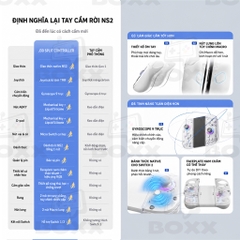 Thông số kỹ thuật tay cầm Aolion J30 cho Nintendo Switch 2