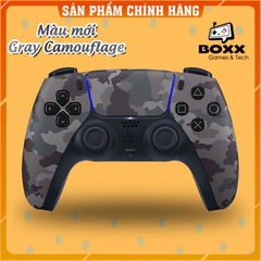 Tay Cầm PS5 DualSense PlayStation 5 Gray Camo