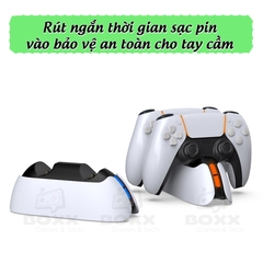 Đế sạc tay cầm PS5, Dock sạc tay cầm PS5 DualSense - PlayStation 5 Dobe