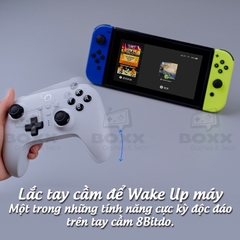 Tay cầm 8BitDo Ultimate Bluetooth Controller kèm Dock Sạc cho Nintendo Switch, PC, Laptop