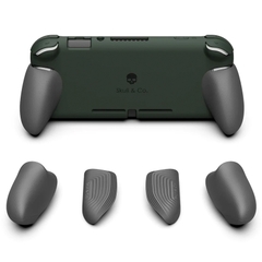 Ốp lưng GripCase hãng Skull & Co cho Nintendo Switch Lite, GripCase màu Gray