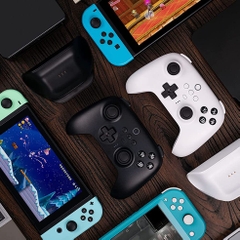 Tay cầm 8BitDo Ultimate Bluetooth Controller kèm Dock Sạc cho Nintendo Switch, PC, Laptop