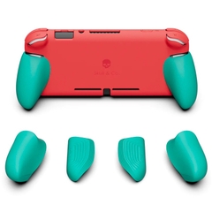 Ốp lưng GripCase hãng Skull & Co cho Nintendo Switch Lite, GripCase màu Gray