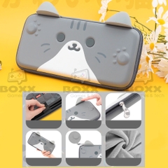 Túi đựng máy Nintendo Switch Oled, V1, V2 chính hãng GeekShare Chó Shiba