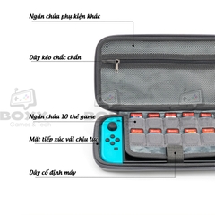 Túi đựng máy Nintendo Switch Oled, V1, V2 chính hãng GeekShare Chó Shiba