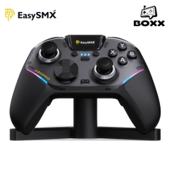 Tay cầm EasySMX X20 Pro Wireless Gaming Controller màu đen mặt trước