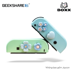 Núm bọc Analog + Nút Dán cho Nintendo Switch Oled chính hãng GeekShare