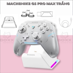 Tay cầm chơi game MACHENIKE G5 Pro Phím cơ, Hall Effect, Macro cho Nintendo Switch, PC, Laptop, Steam Deck