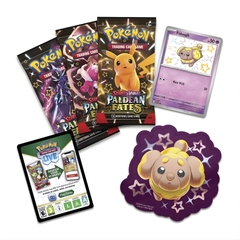pokemon tcg paldean fates tech sticker collection unbox