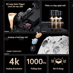Tay cầm chơi game MACHENIKE G5 Pro Phím cơ, Hall Effect, Macro cho Nintendo Switch, PC, Laptop, Steam Deck