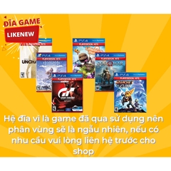 Đĩa Game PS4 Like New Playstation 4