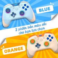 Tay cầm chơi game IINE Aurora Wireless Mechanical Pro Controller cho Nintendo Switch
