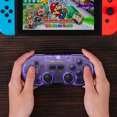 Tay cầm chơi game bluetooth 8Bitdo SN30 Pro Jade Green - Dùng cho Nintendo Switch, Windows, Điện Thoại