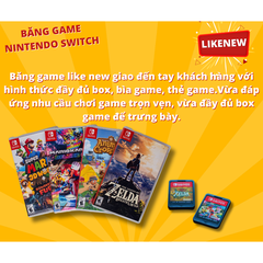 Băng Game Nintendo Switch Like New, Game Nintendo Switch 2ND đầy đủ box