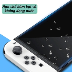 Kính cường lực cho Nintendo Switch Oled có kèm khung tự dán chính hãng Dobe