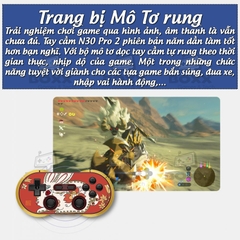 Tay cầm chơi game 8Bitdo N30 Pro 2 Year Of The Rabbit cho Nintendo Switch, Máy Tính, Điện Thoại