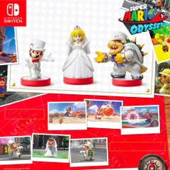 Mô hình Amiibo Super Mario chính hãng Nintendo Switch