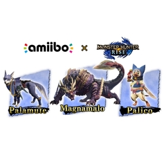 Mô hình Amiibo Monster Hunter Rise chính hãng Nintendo Switch