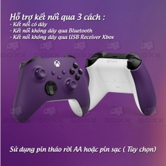 Tay cầm xbox series x phiên bản màu Astral Purple