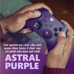 Tay cầm xbox series x phiên bản màu Astral Purple