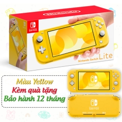 Máy Nintendo Switch Lite Màu Yellow, bảo hành 12 tháng kèm quà tặng
