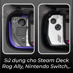 Túi đựng Skull & Co Maxcarry Case cho máy Steam Deck, ROG Ally, Nintendo Switch Oled