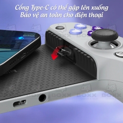 Tay Cầm GameSir G8 Galileo cho iPhone 15, Điện Thoại Android, GameSir G8 Galileo Type-C Gamepad