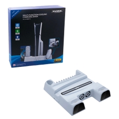 Đế tản nhiệt cho máy PS5 kèm dock sạc tay cầm, đế đứng làm mát cho máy PS5