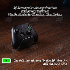 Dock sạc cho tay cầm Xbox One s, Xbox Series x kèm dock và pin chính hãng 8Bitdo, 8BitDo Charging Dock