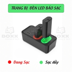 Pin sạc cho tay cầm Xbox One S, Xbox Series X bộ 2 viên pin 800mAh kèm dock sạc chính hãng Dobe