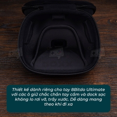 Túi đựng tay cầm 8BitDo Ultimate Bluetooth Controller, 8BitDo Ultimate 2.4G Wireless Controller chính hãng 8Bitdo