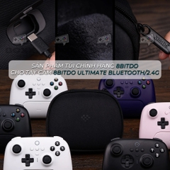 Túi đựng tay cầm 8BitDo Ultimate Bluetooth Controller, 8BitDo Ultimate 2.4G Wireless Controller chính hãng 8Bitdo