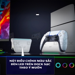 Dock Sạc cho Tay Cầm PS5 DualSense, Đế sạc tay cầm PlayStation 5 chính hãng IINE