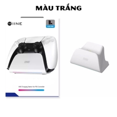Dock Sạc cho Tay Cầm PS5 DualSense, Đế sạc tay cầm PlayStation 5 chính hãng IINE