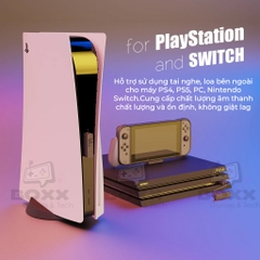 Skull & Co AudioStick Bluetooth 5.0 hỗ trợ kết nối tai nghe không dây, loa bluetooth cho máy PS4, PS5, Nintendo Switch