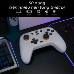 Tay cầm GameSir Nova Lite dùng cho PC, Nintendo Switch, Steam, Android, iOS kèm USB Receiver