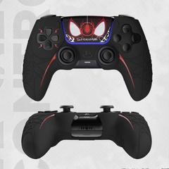 Bọc silicone Spider Man cho tay cầm PS5 Dualsense, ốp silicone cho tay cầm PS5 chính hãng GeekShare