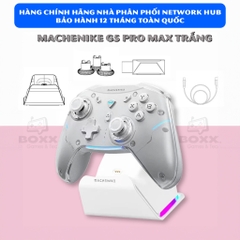 Tay cầm MACHENIKE G5 Pro Max Phím cơ, Analog Hall Effect, Macro kèm Dock Sạc cho Nintendo Switch, PC, Laptop, Steam Deck