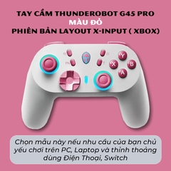 Tay Cầm ThundeRobot G45 Pro bản PC sử dụng phím cơ, Analog Hall Effect, Macro cho PC, Laptop, Điện Thoại